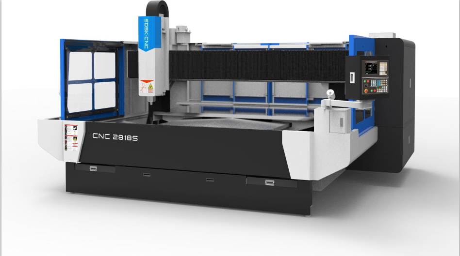 SDSK2818S    大型玻璃精雕機  玻璃磨邊打孔  茶幾玻璃面板打孔，煤氣灶面板打孔