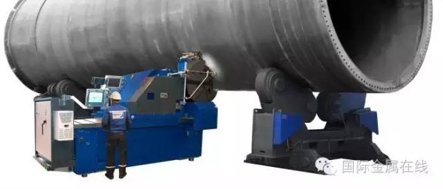 如何加工大口徑厚壁鋼管坡口，看芬蘭人的。。。